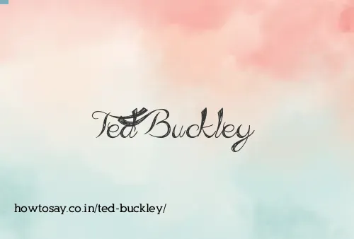 Ted Buckley