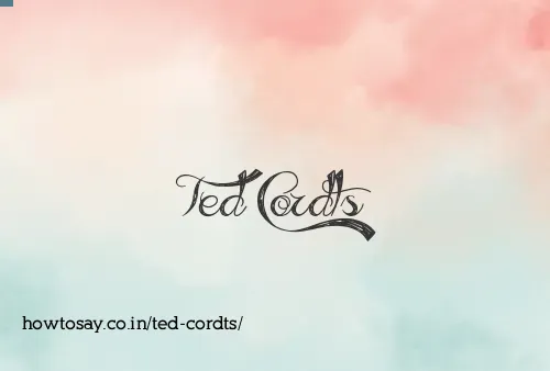 Ted Cordts