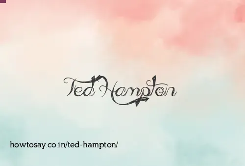 Ted Hampton