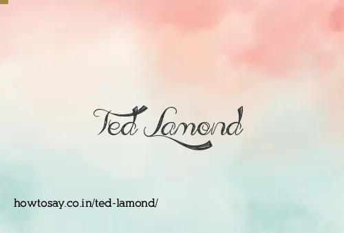 Ted Lamond