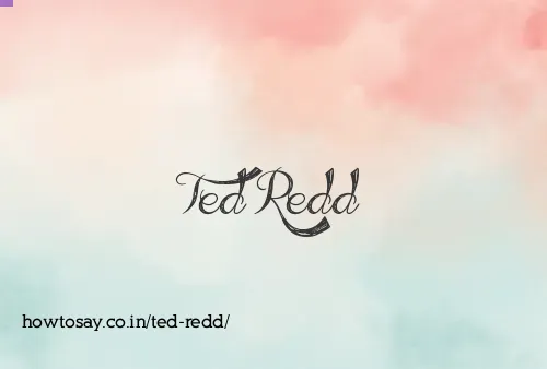Ted Redd
