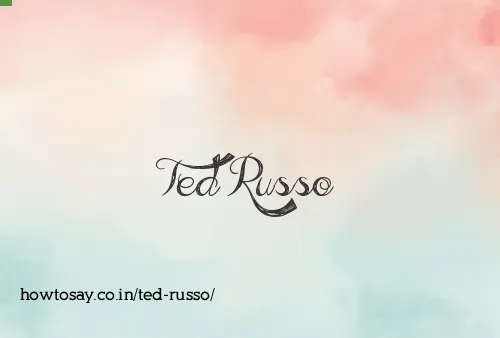 Ted Russo