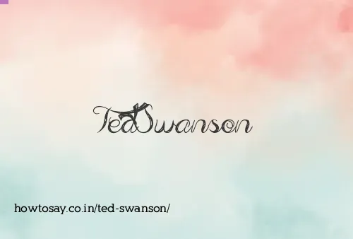 Ted Swanson
