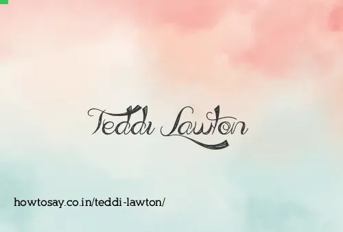 Teddi Lawton