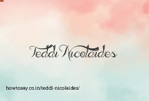 Teddi Nicolaides