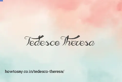 Tedesco Theresa