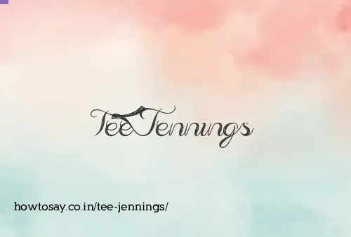 Tee Jennings