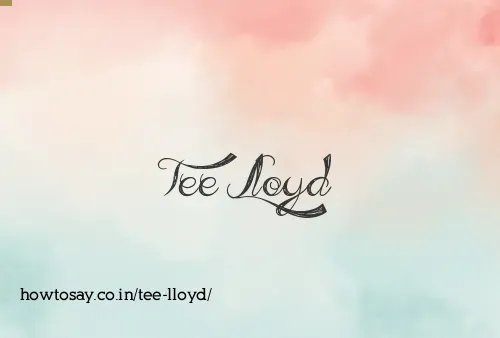 Tee Lloyd