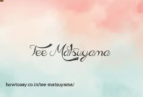 Tee Matsuyama