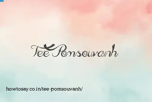 Tee Pomsouvanh