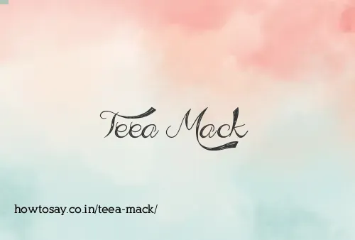 Teea Mack