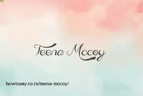 Teena Mccoy
