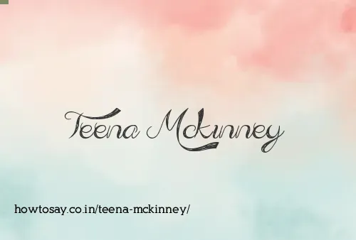 Teena Mckinney