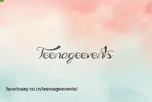 Teenageevents