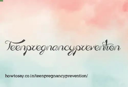 Teenpregnancyprevention