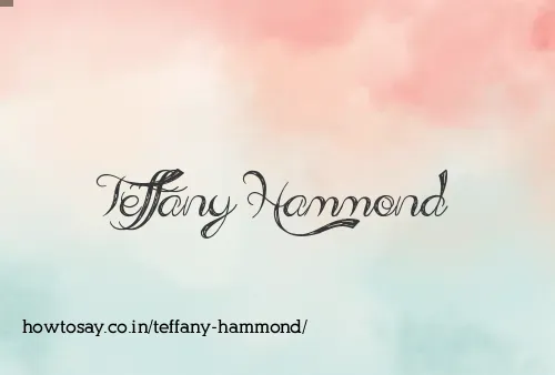 Teffany Hammond