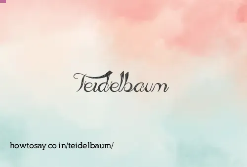 Teidelbaum