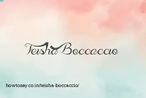 Teisha Boccaccio