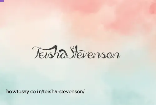 Teisha Stevenson