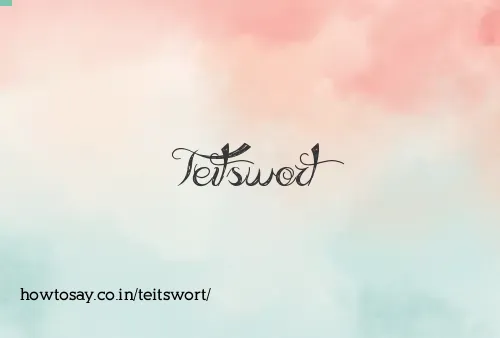 Teitswort