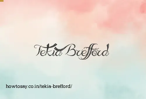 Tekia Brefford