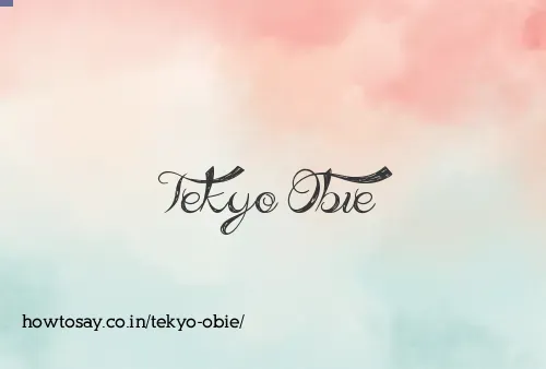 Tekyo Obie