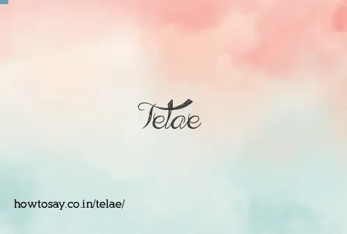 Telae