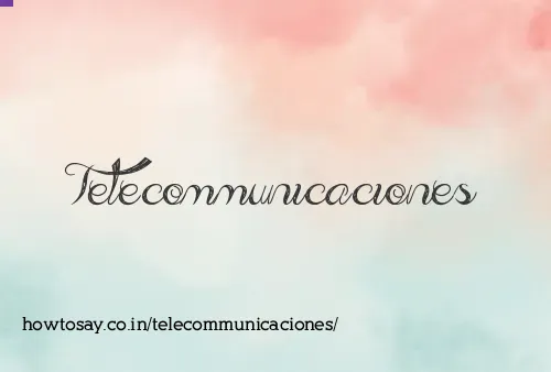 Telecommunicaciones