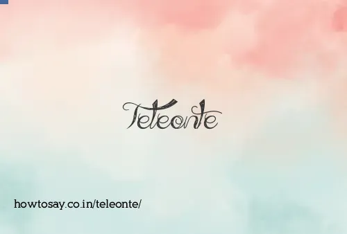 Teleonte