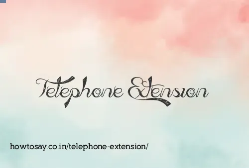 Telephone Extension