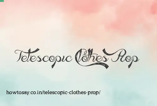 Telescopic Clothes Prop