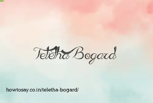 Teletha Bogard