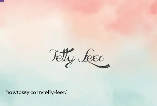 Telly Leer