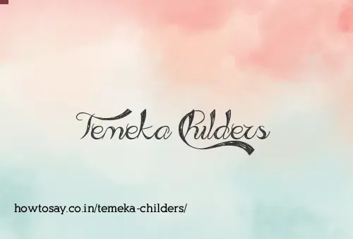 Temeka Childers