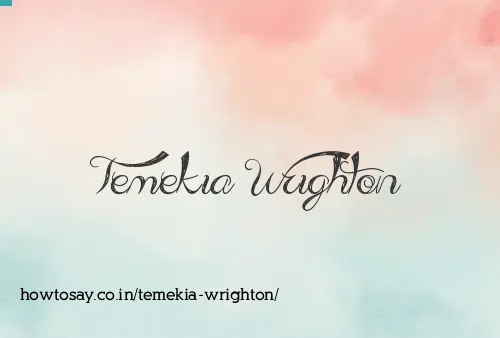 Temekia Wrighton