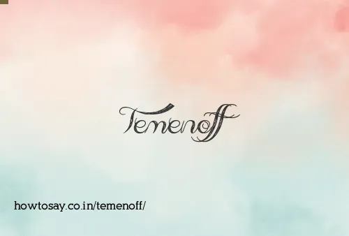 Temenoff