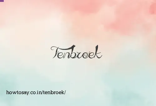 Tenbroek