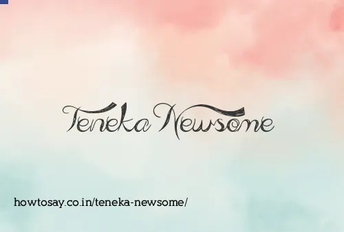 Teneka Newsome