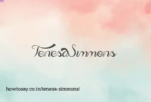 Tenesa Simmons
