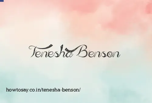 Tenesha Benson