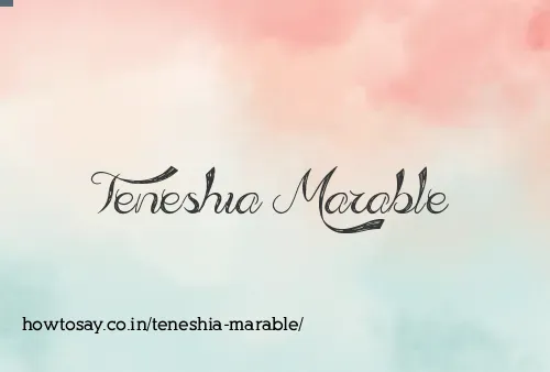 Teneshia Marable