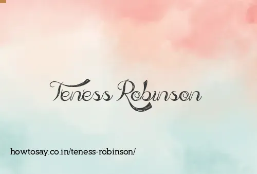 Teness Robinson