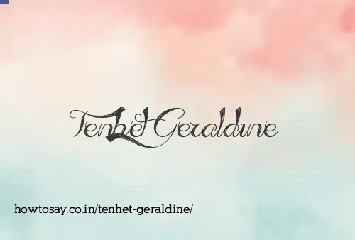Tenhet Geraldine