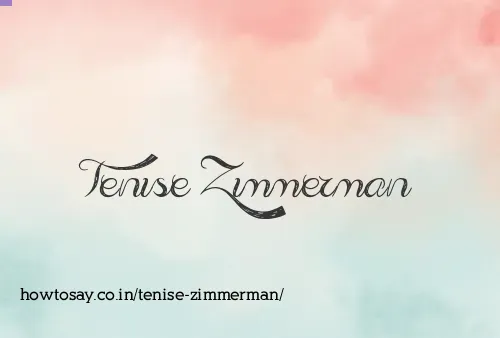 Tenise Zimmerman