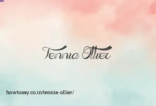Tennia Ollier