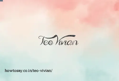 Teo Vivian