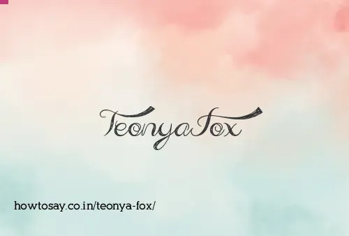 Teonya Fox