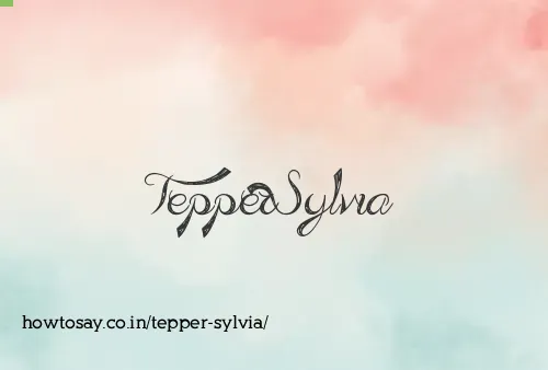 Tepper Sylvia