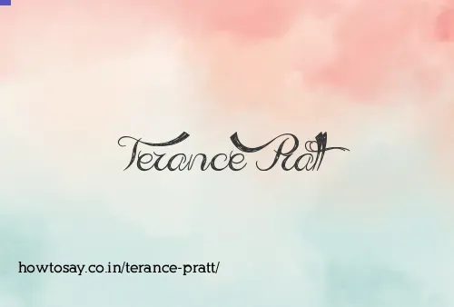 Terance Pratt