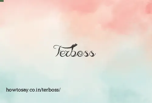 Terboss